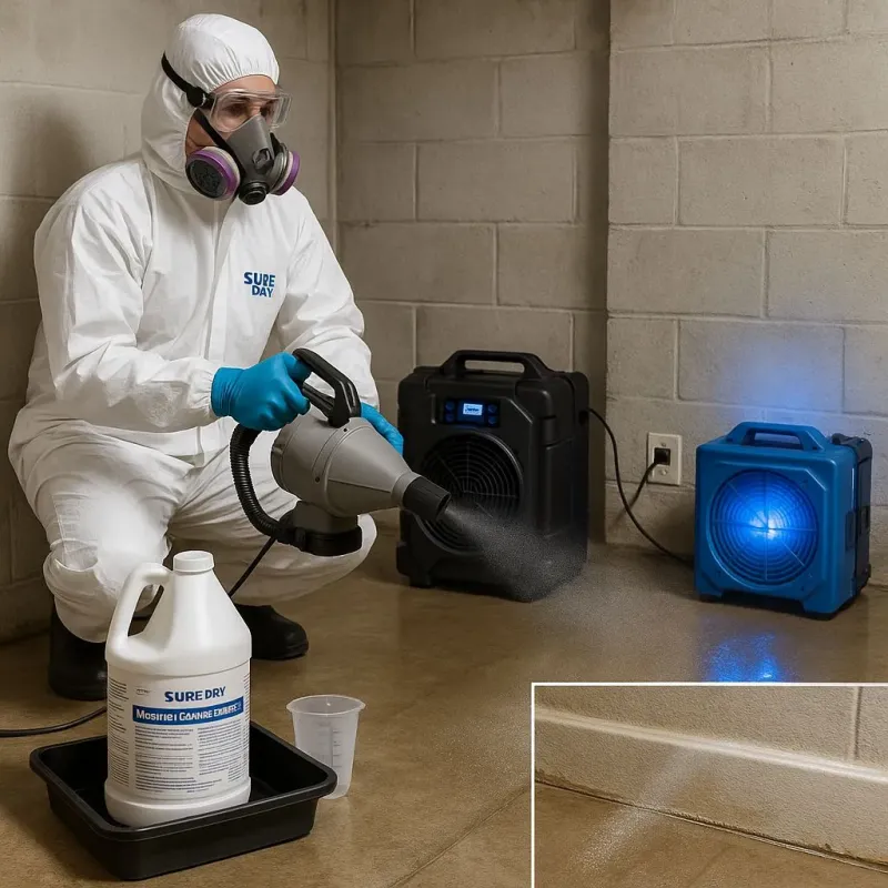 Sanitization and Odor Removal process in Mesilla, NM