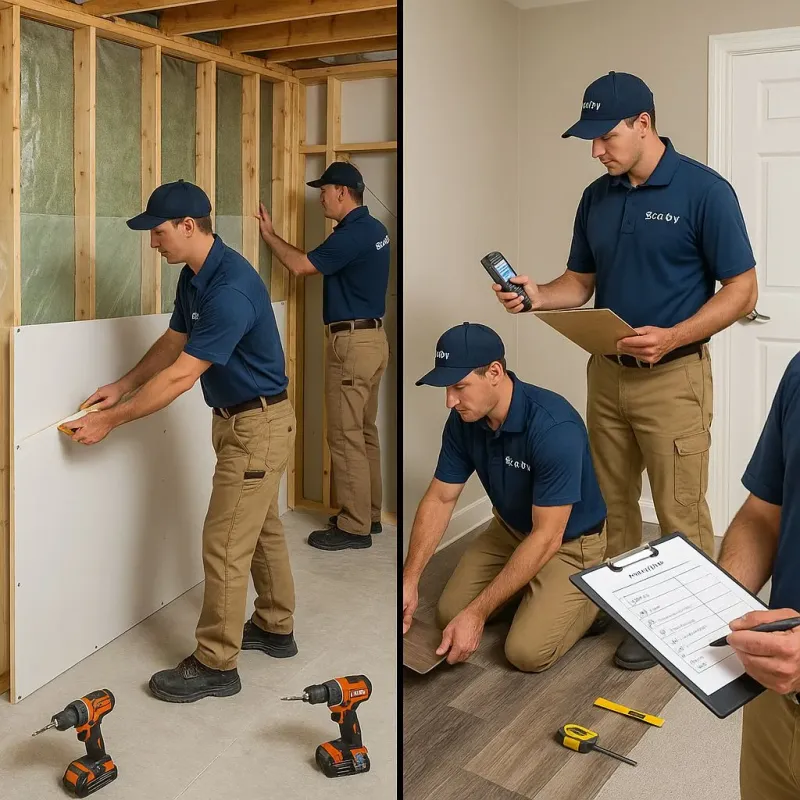 Repairs and Reconstruction process in Mesilla, NM
